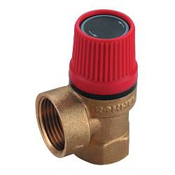 ROMMER Клапан предохранительный для отопления 3 бар 3/4 x1 RVS-0001-003020