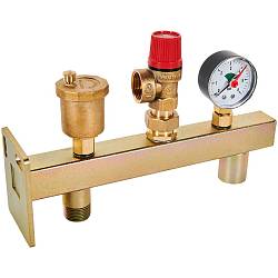 ROMMER Группа подключения мембранного бака 3 бар, 3/4 RVS-0006-013020