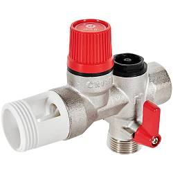 ROMMER Группа безопасности для бойлера 6 бар 3/4 RVS-0007-007020
