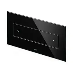 Viega Visign for Style 12 кнопка смыва стекло (черный) 645168