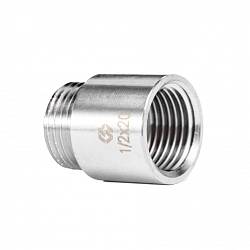 MVI Удлинитель латунный НР-ВР 1/2x20 мм, BF.571.04-L20