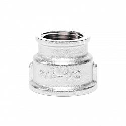 MVI Муфта латунная переходная 3/4х1/2 ВР-ВР, никелиров., BF.521.0504