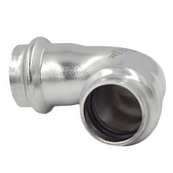 Franta Угольник 90° ВПр-ВПр из нержавеющей стали SUS 304 42 мм V54200000